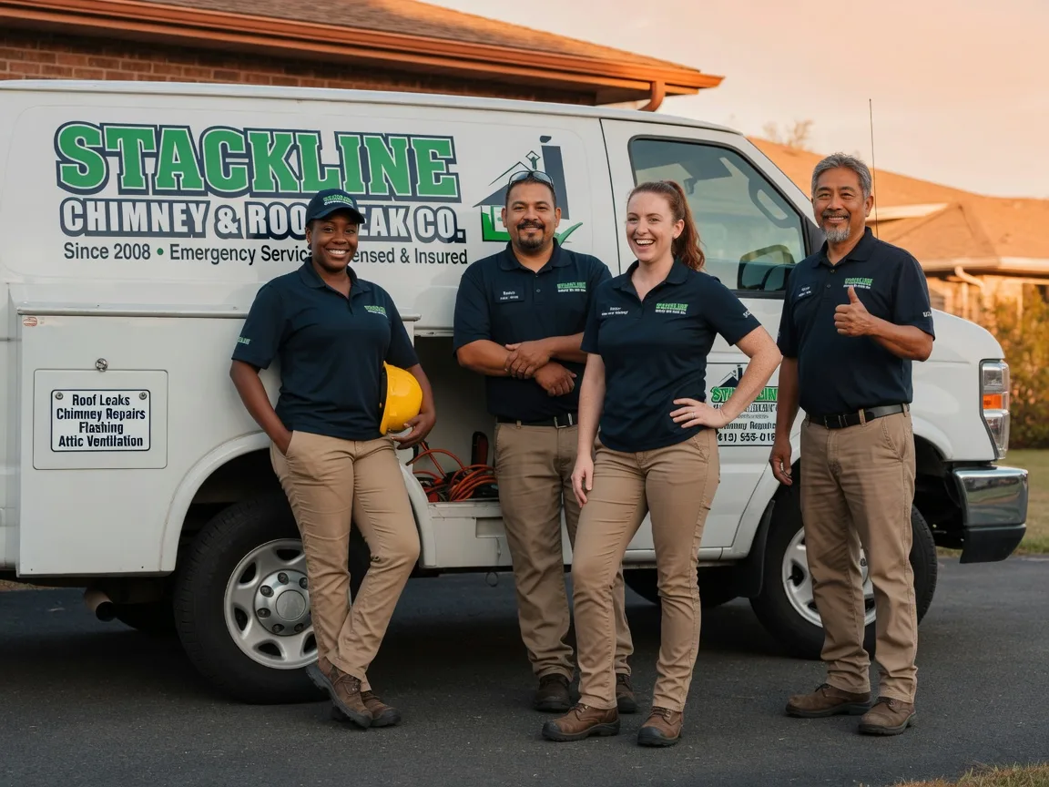 Chimney flashing repair company in Powell, TN